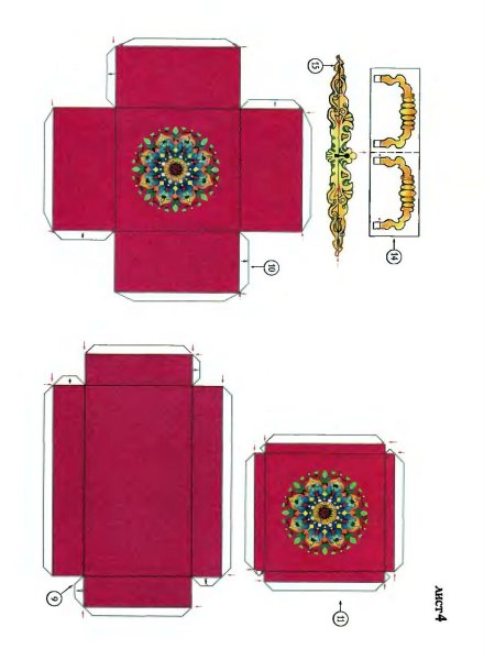 Склеивание шкатулки