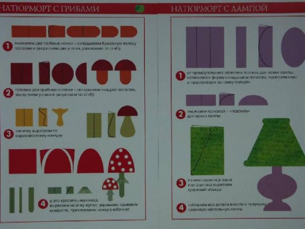 Аппликация светильники в подготовительной