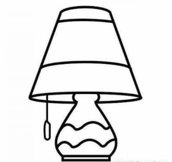 Лампа раскраска для детей