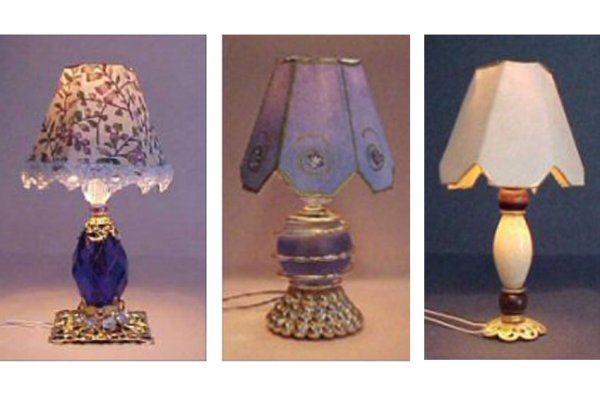 Поделка настольная лампа