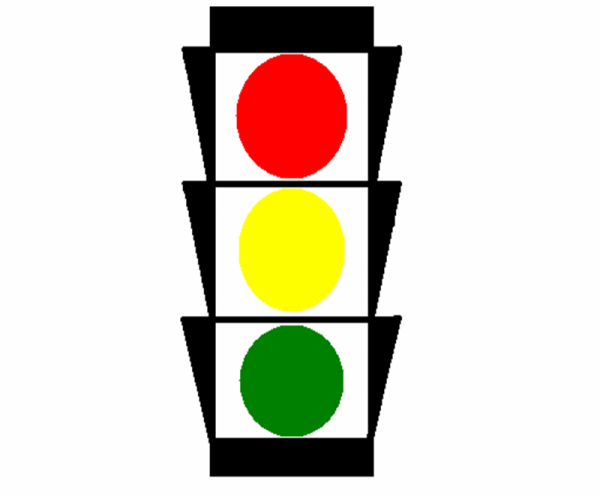 Аппликация светофор