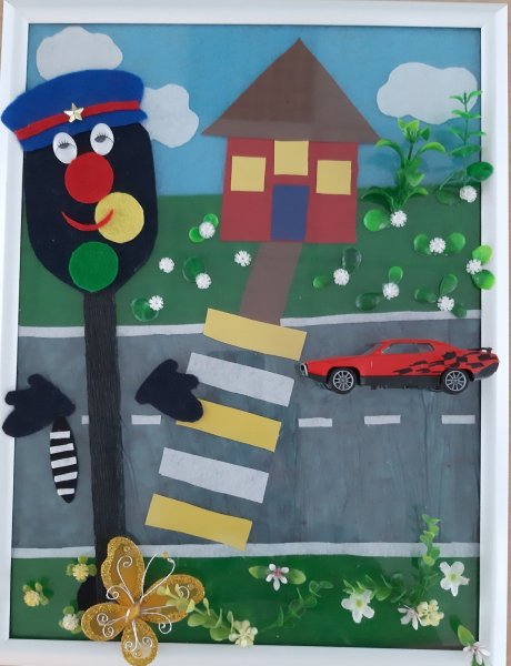 Поделки ПДД для детского сада