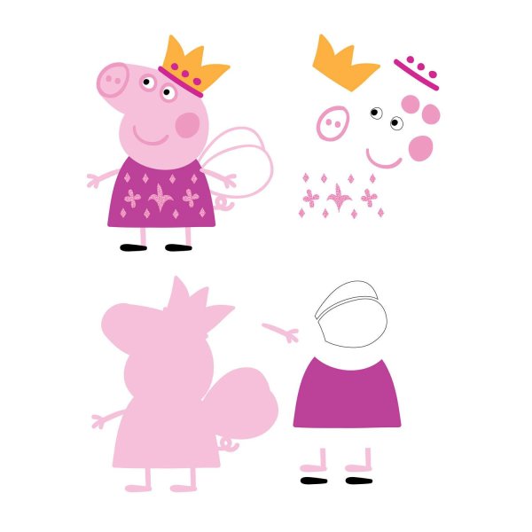 Аппликация Свинка