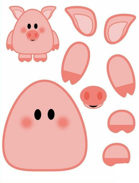 Аппликация шаблон