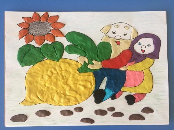 Аппликация "сказки"