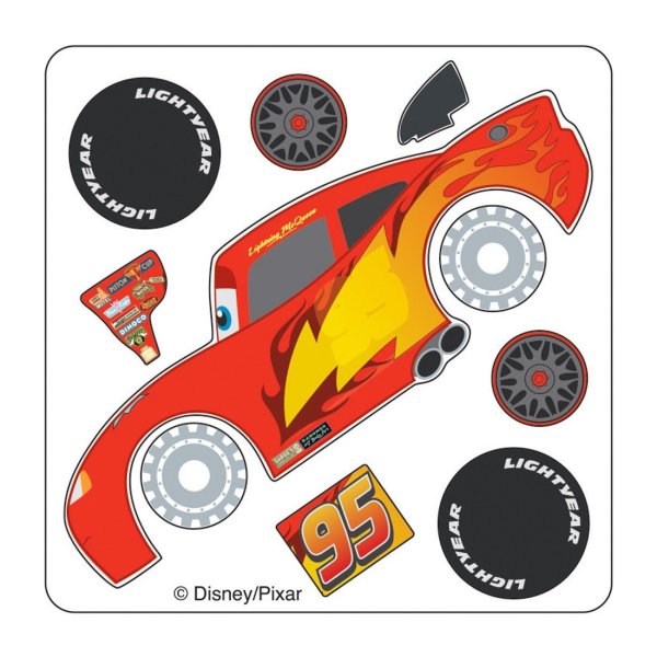 Наклейки молния Маккуин