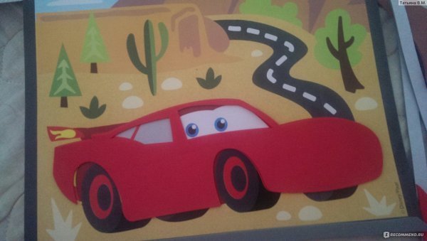 Аппликация тачка 1 класс