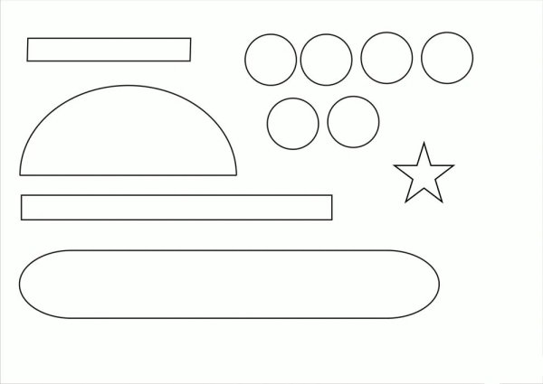 Заготовки для аппликаций