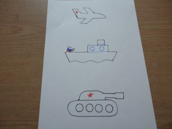 Как нарисовать танк