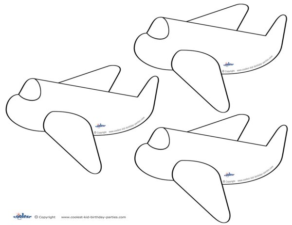 Самолеты. Аппликация
