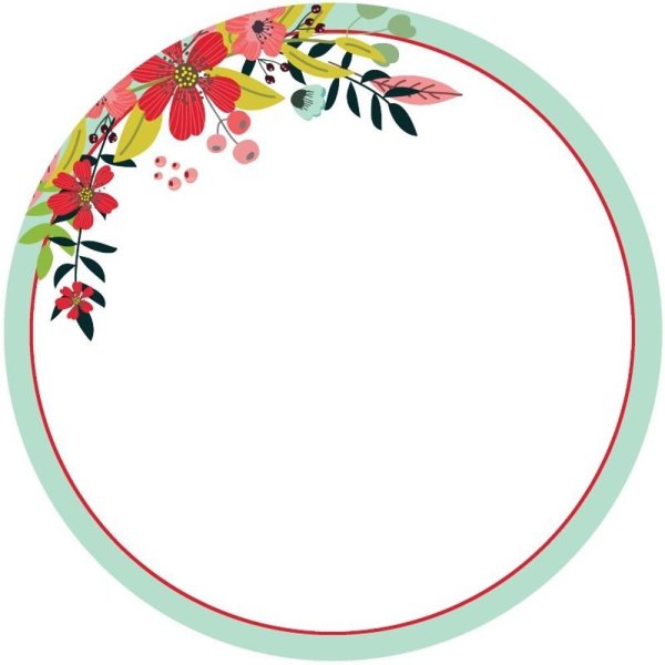 Шаблоны для печати на тарелках