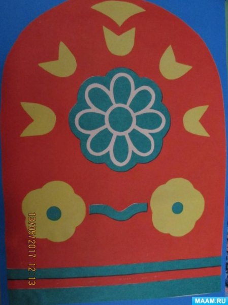 Татарский орнамент для старшей группы