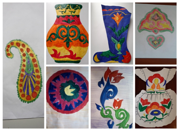 Поделка с татарским орнаментом