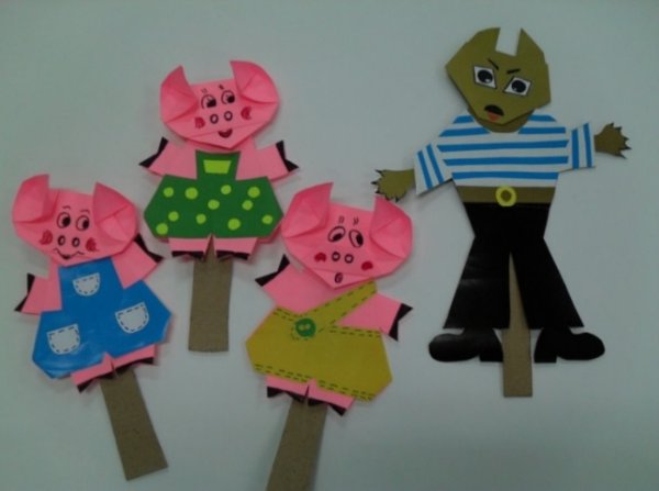 Аппликация на тему теарт