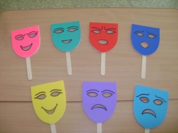 Аппликация на тему театр