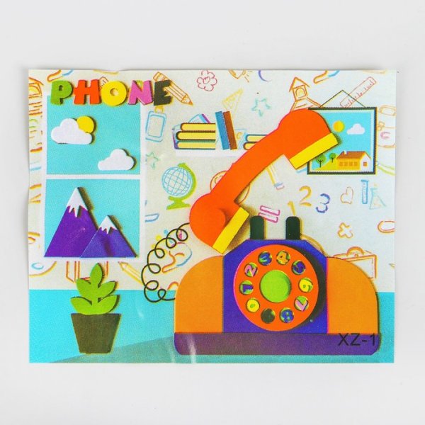 Аппликации с движущимися деталями