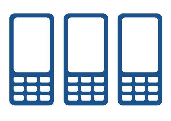 Макет мобильного телефона