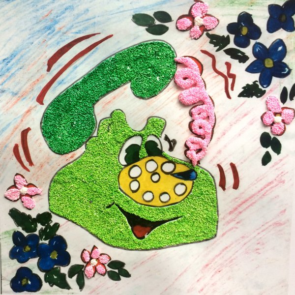 Аппликация телефон