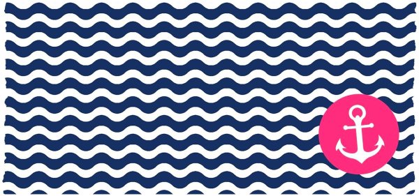 Принт в морском стиле