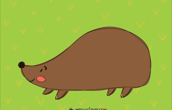 Ежик без иголок для детей