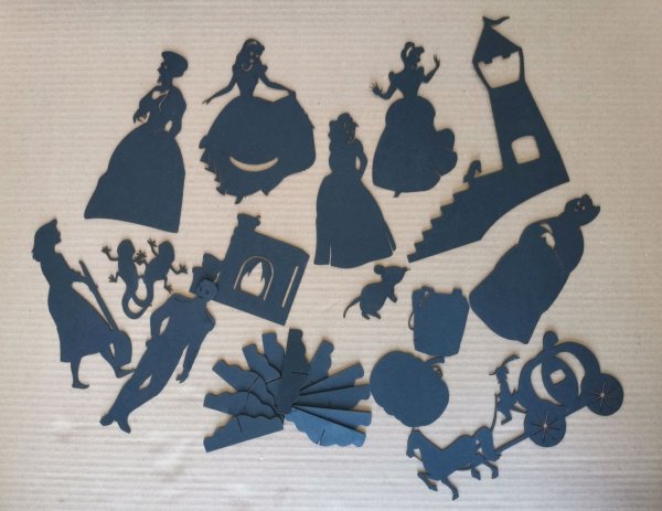 Фигурки для театра теней