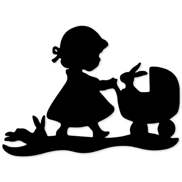 Силуэтная аппликация в детском саду