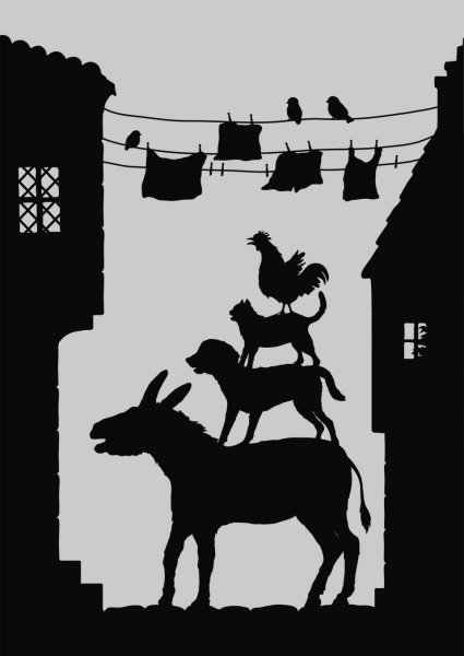 Теневой театр Бременские музыканты