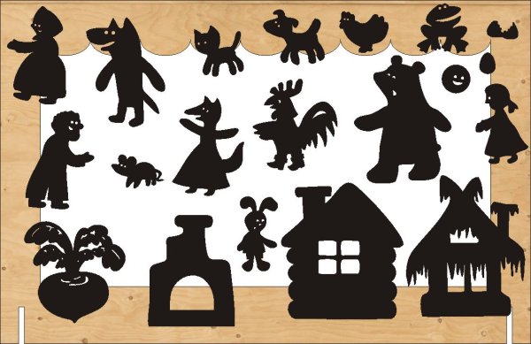 Теневой театр Заюшкина избушка