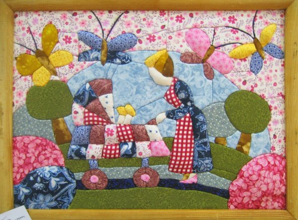 Техника кинусайга пэчворк