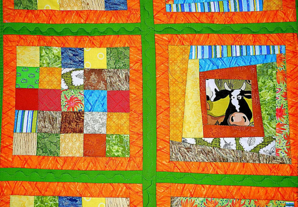 Лоскутное шитьё техника разрезалки