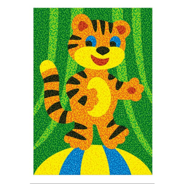 Аппликация тигр