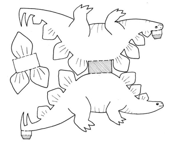 Вырезалки динозавры