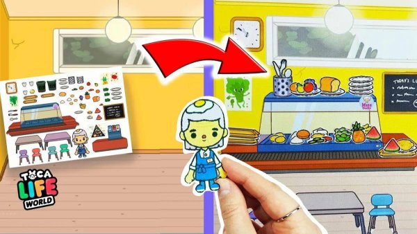 Бумажная тока бока