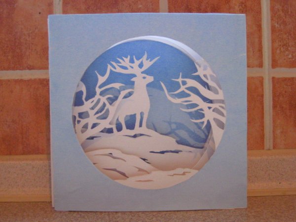 Картины в технике бумажный тоннель