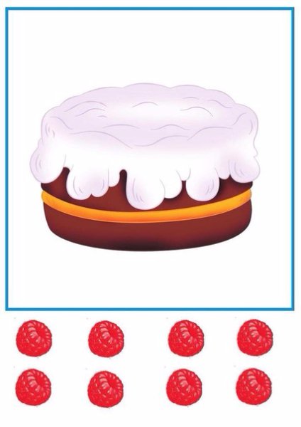 Украшения для торта аппликация