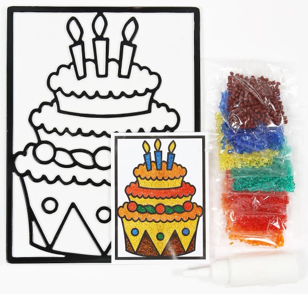 Аппликация тортик для малышей