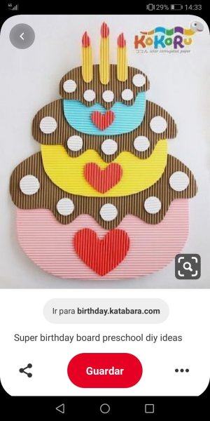 Аппликация торт