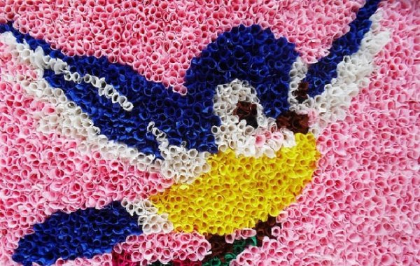 Аппликация торцевание