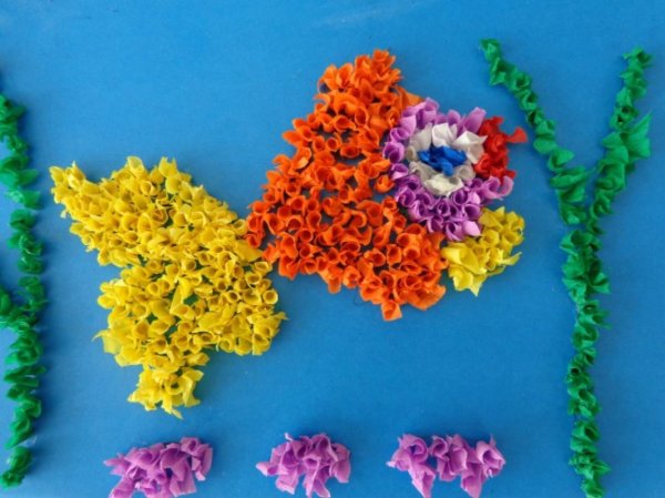 Торцевание в детском саду