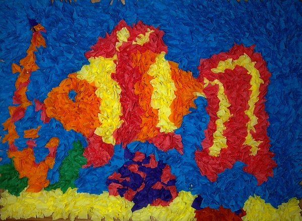 Аппликация торцевание