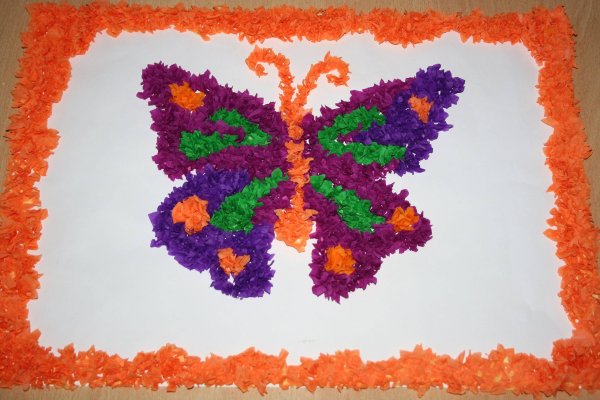 Аппликация торцевание