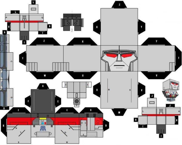 Мегатрон g1 чертеж