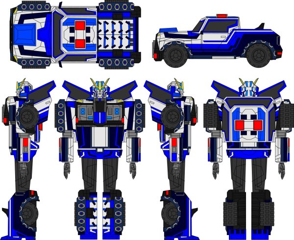 Трансформер Стронгарм 3д