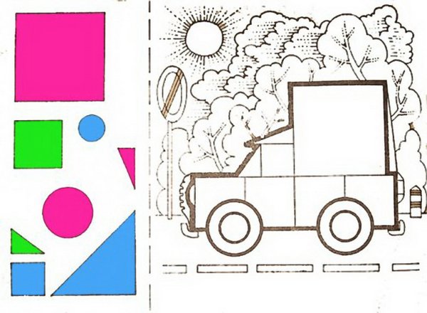 Аппликации для малышей