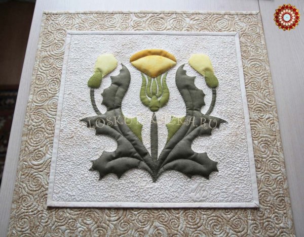 Панно из ткани своими руками