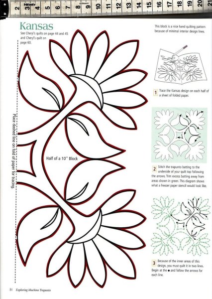 Трапунто схемы