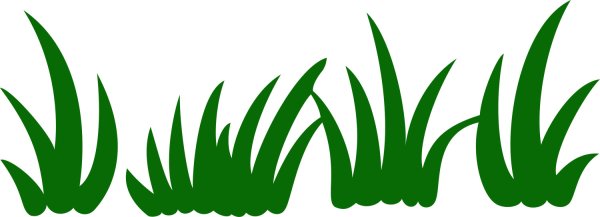 Травка трафарет