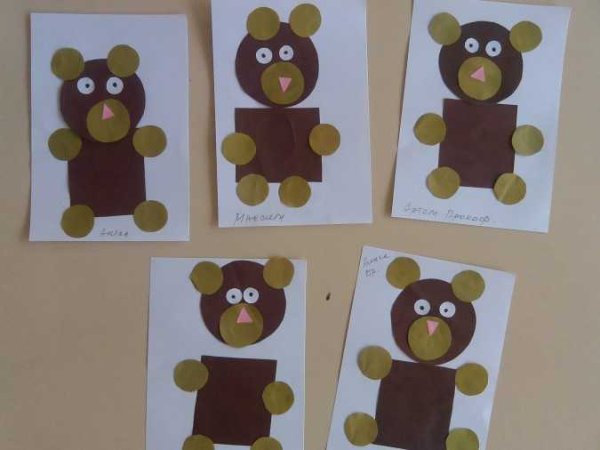 Аппликация в среднейнруппе