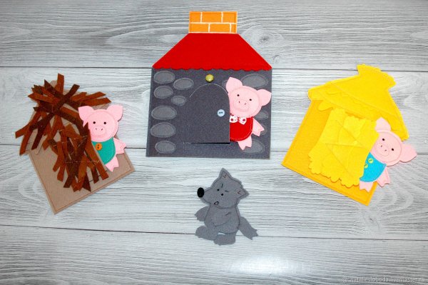 Кукольный театр три поросенка