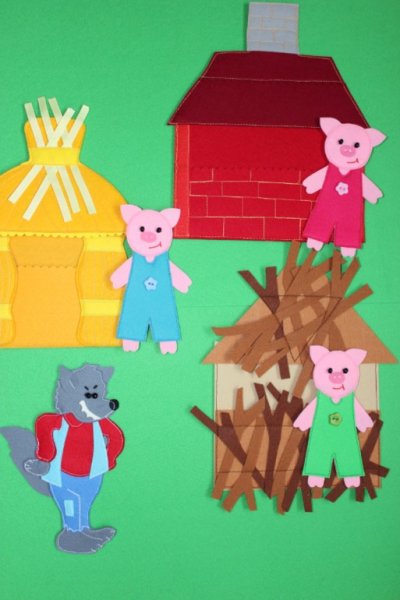 Домики трех поросят